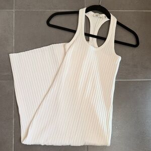 Vince Ribbed Knit Tank dress